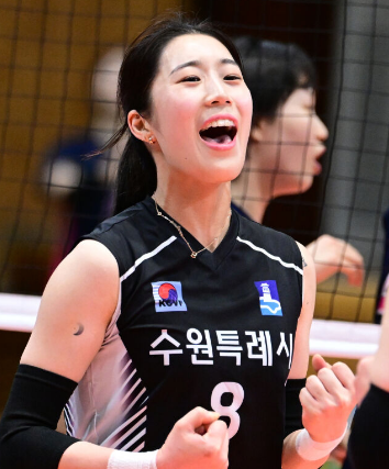 Baek Chae rim volleyballa