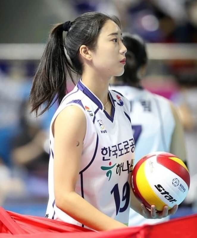 Baek Chae rim volleyballa